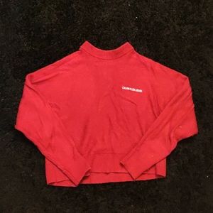 Calvin Klein Soft Cropped Sweater